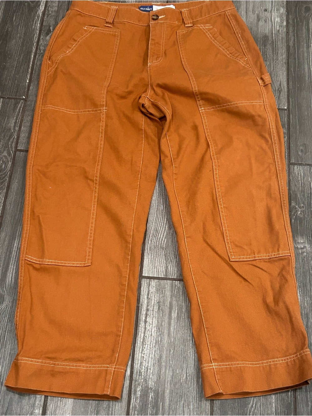 Carhartt Men’s Rust Orange Carpenter Pants